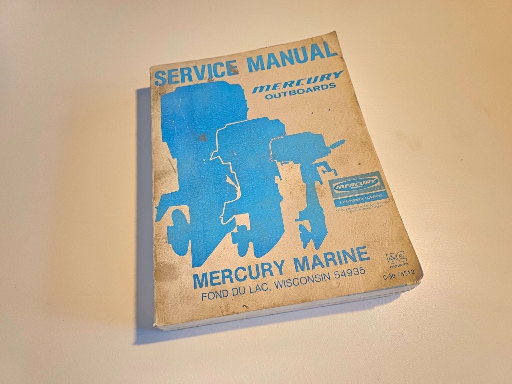 Origineel MERCURY werkplaatshandboek eind jaren '70, Niet ingevuld, Niet ingevuld, Ophalen of Verzenden, Niet ingevuld