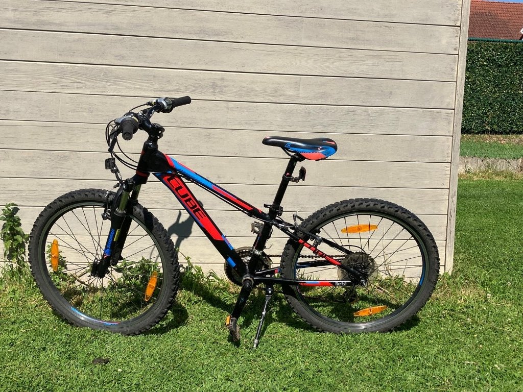 Cube 24inch mountainbike, Fietsen en Brommers, Ophalen, Velgrem, Versnellingen, Cube