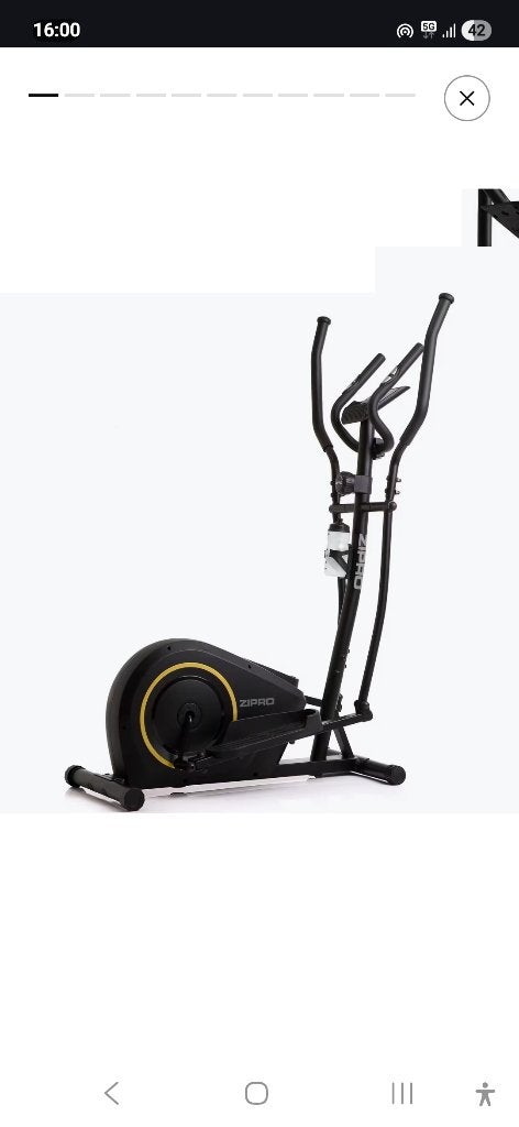 Vélo elliptique neuf, Neuf, Enlèvement, Métal, Vélo elliptique
