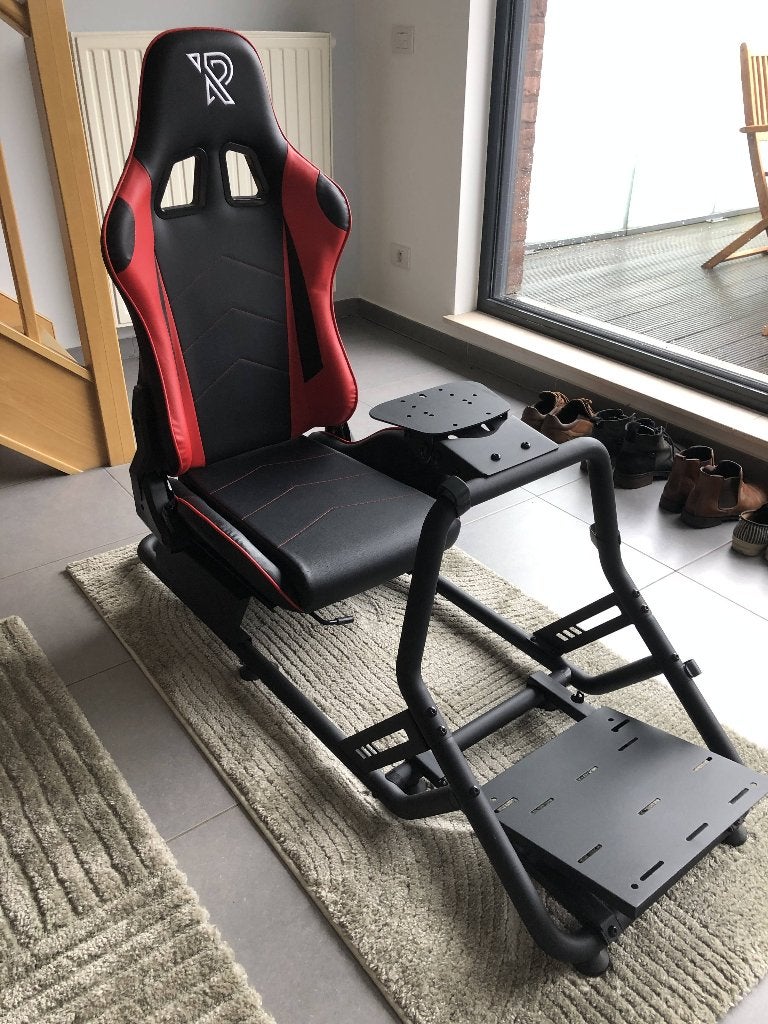 Ranqer Raceseat rood en zwart, Consoles de jeu & Jeux vidéo, Réglable, Siège de course, Autres marques, PlayStation