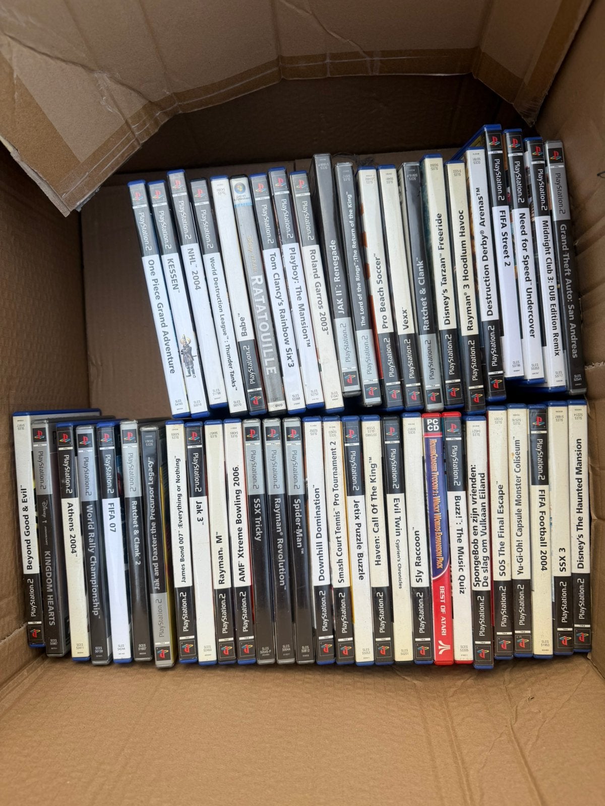 Lot ps2 games, 49 stuks in totaal, Games en Spelcomputers, Games | Sony PlayStation 2, Ophalen, Zo goed als nieuw