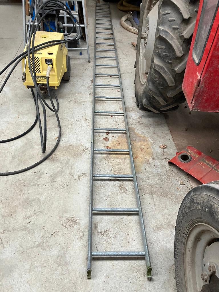 ladder, Doe-het-zelf en Bouw, Ladders en Trappen, Ophalen, Gebruikt, Ladder, 4 meter of meer