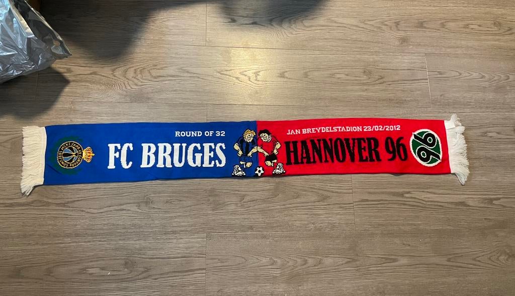 Voetbalsjaal club brugge - hannover 2012, Verzamelen, Ophalen of Verzenden, Zo goed als nieuw
