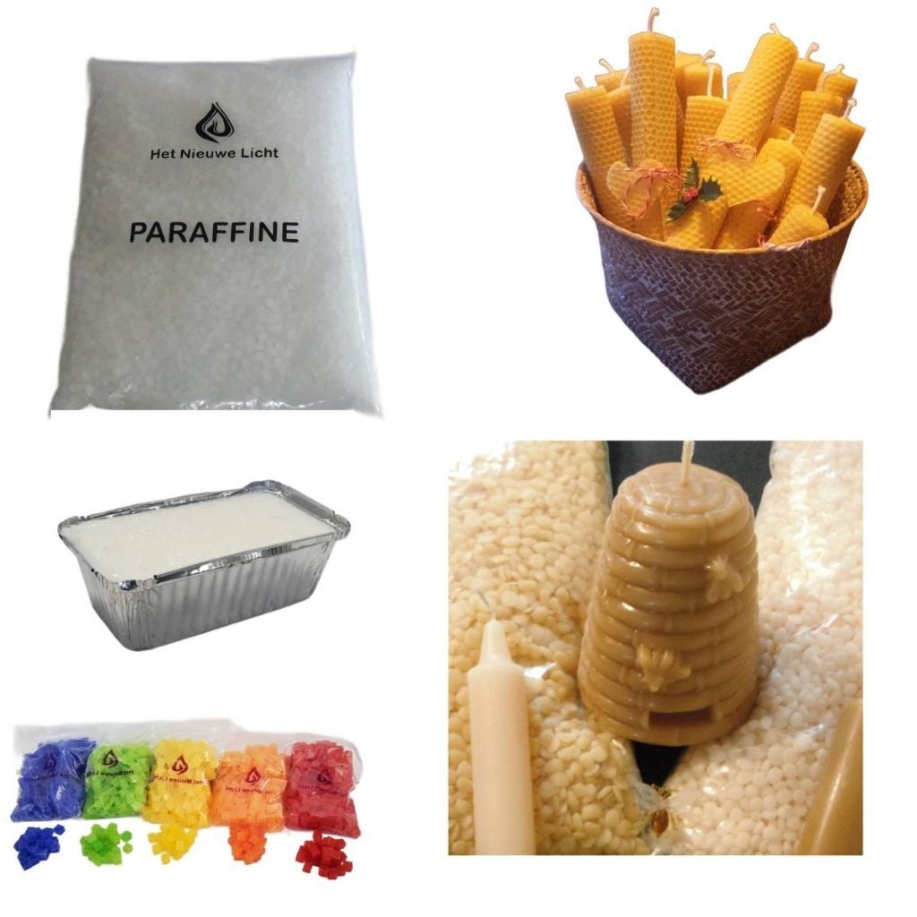 diverse soorten was kaarsen maken, Hobby en Vrije tijd, Ophalen of Verzenden, Nieuw, Deelbaar, Knutselmateriaal