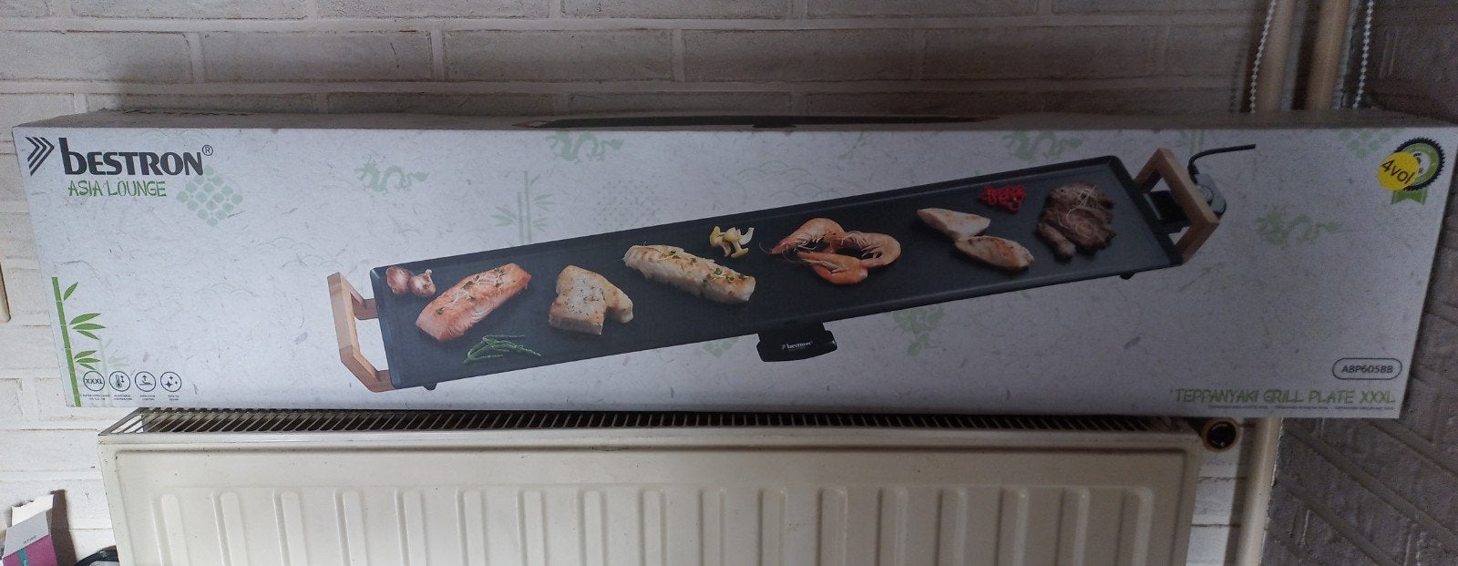 Bestron Teppanyaki grilplaat xxxl, Ophalen, Nieuw, Tafelgrill