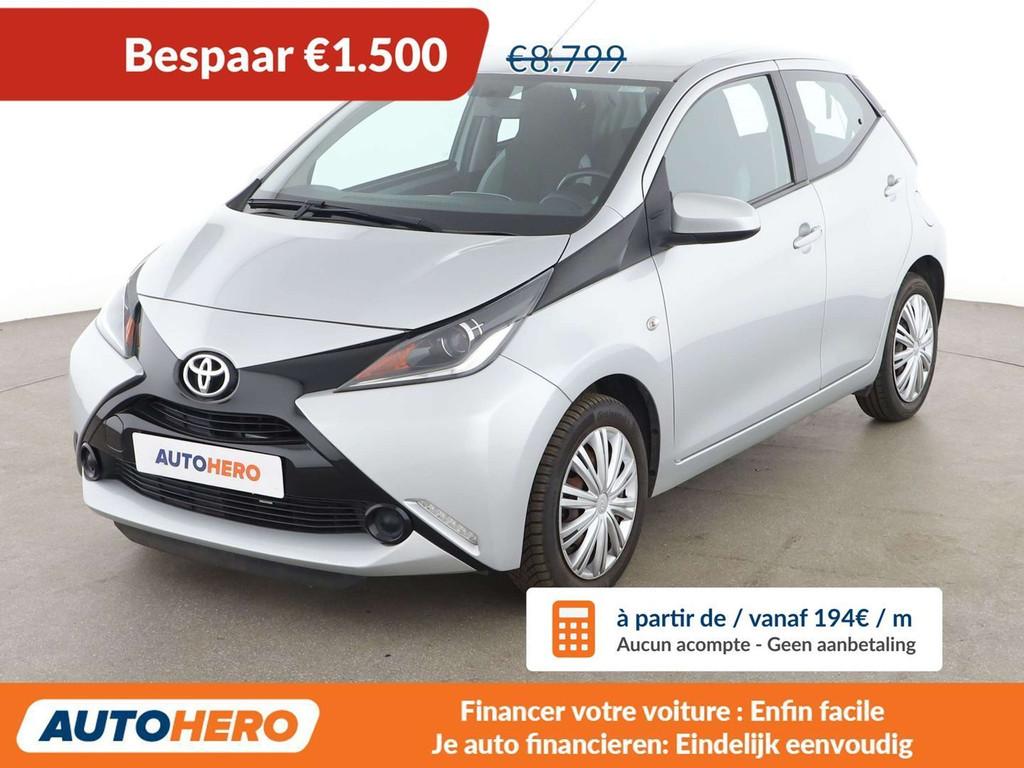 Toyota Aygo 1.0 X-Play (bj 2017), Auto's, Voorwielaandrijving, 4 zetels, Stof, Gebruikt