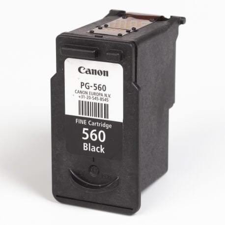 JE PAIE 3,00 € POUR CARTOUCHE VIDE ORIGINALE CANON PG 560, Enlèvement, Utilisé, Cartridge, Canon