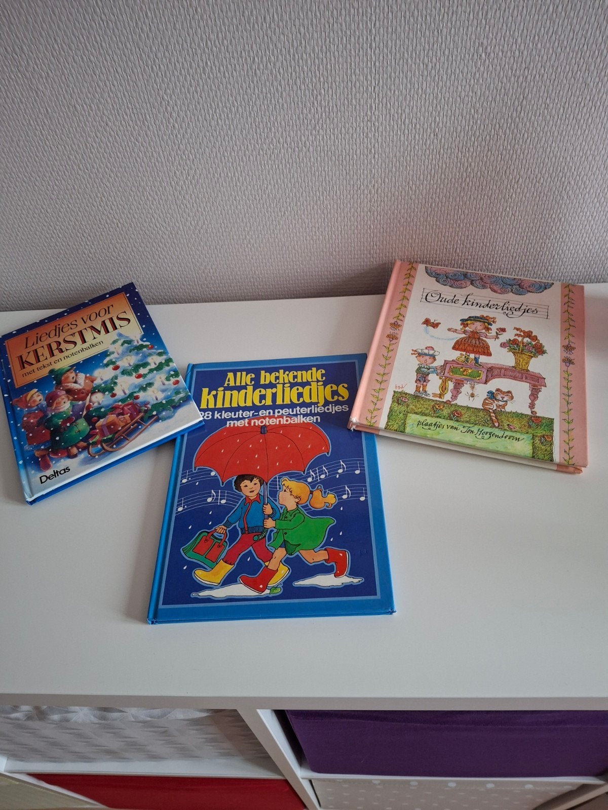 3 boeken met kinderliedjes, Boeken, Ophalen