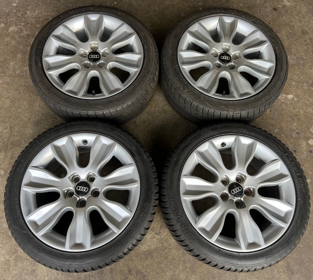 5x100 16 inch Audi A1, Volkswagen Polo Velgen + Winterbanden, Enlèvement, Audi