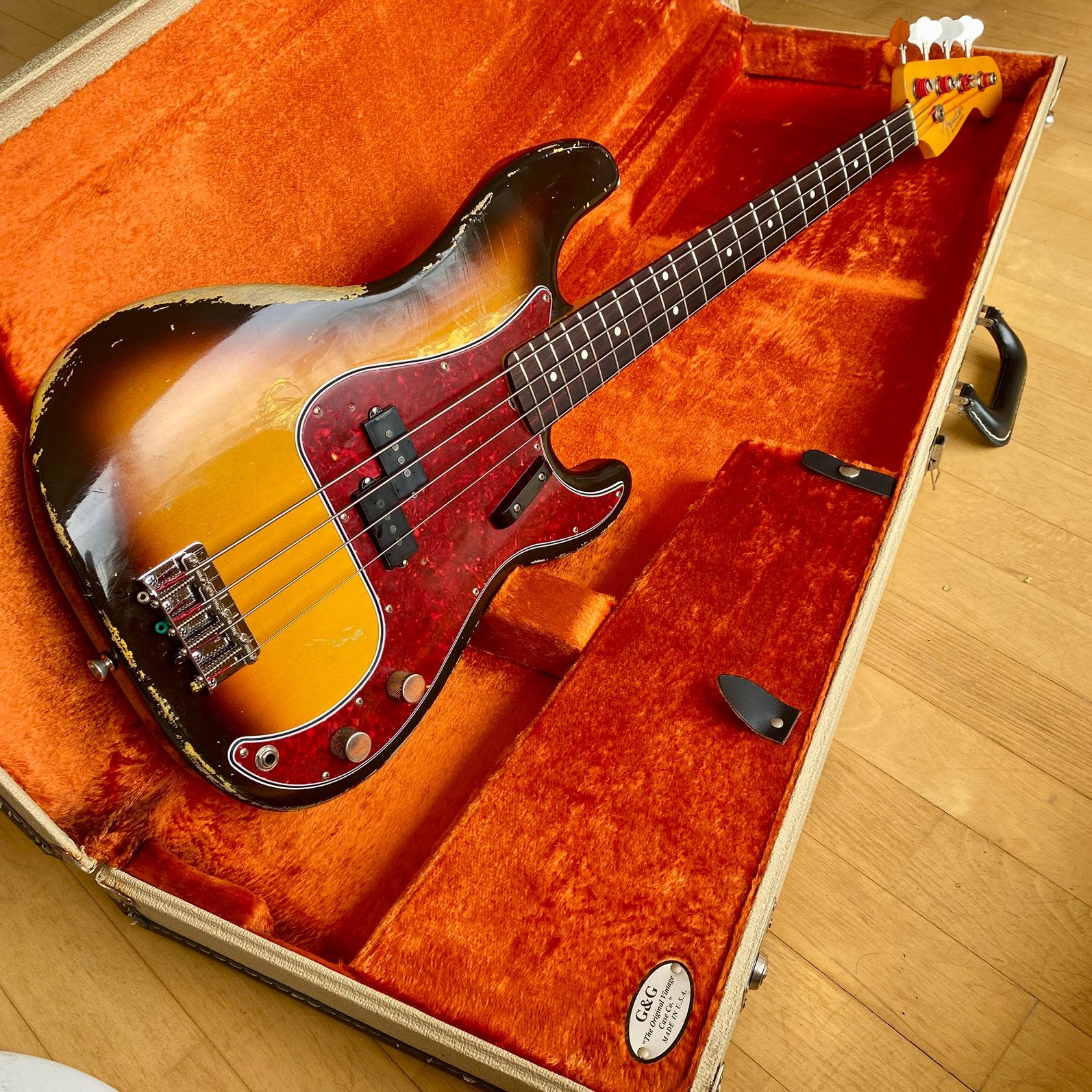 Precision Bass Tribute uit midden jaren 60, Ophalen of Verzenden, Gebruikt, Elektrisch