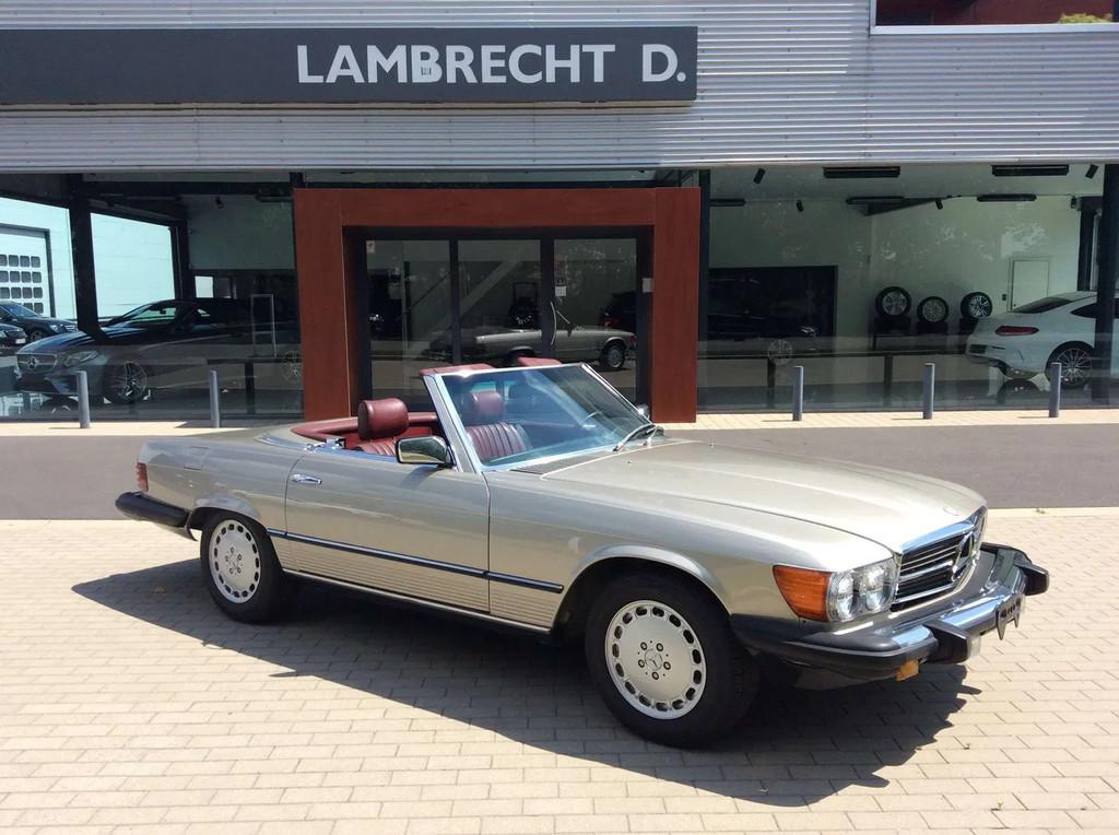 Mercedes-Benz SL-Klasse 380 nieuwe staat met hardtop, Autos, Oldtimers & Ancêtres, Entreprise, Achat, Air conditionné, Verrouillage central