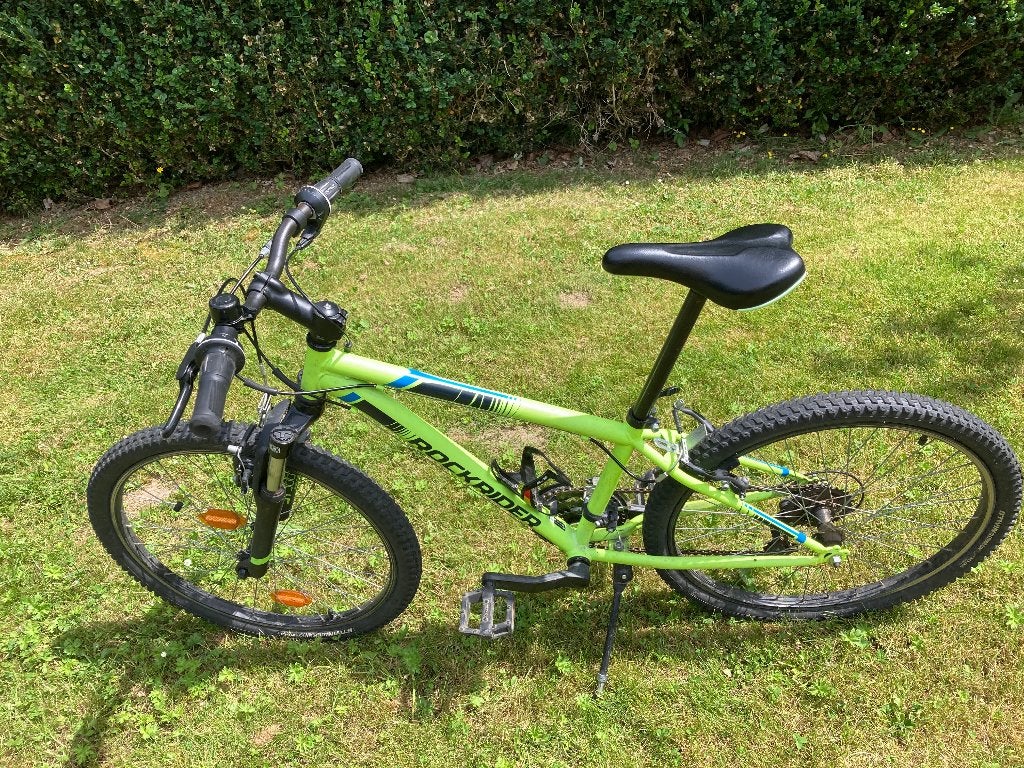 Mountainbike Rockrider ST 500 24 inch (8-12j), Autres marques, Frein sur jante, Comme neuf, Enlèvement