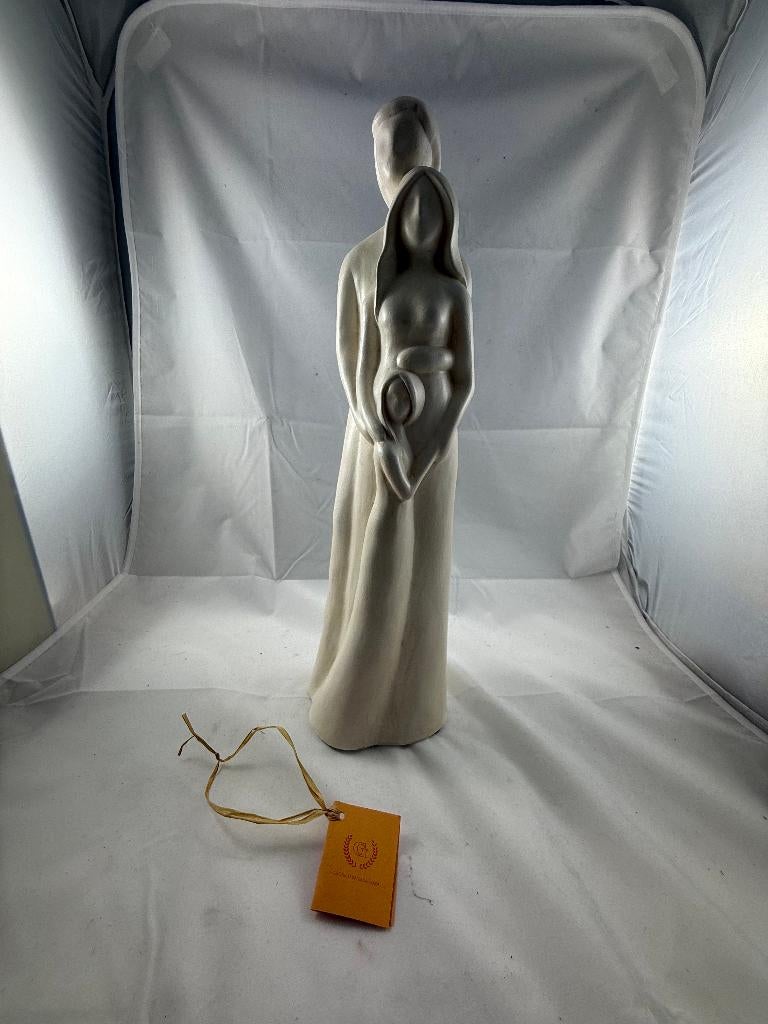 Beeld gezin 48 cm – moderne stijl – Ava Collection, Groep mensen, Ophalen of Verzenden, 20 - 50 cm, Beeld