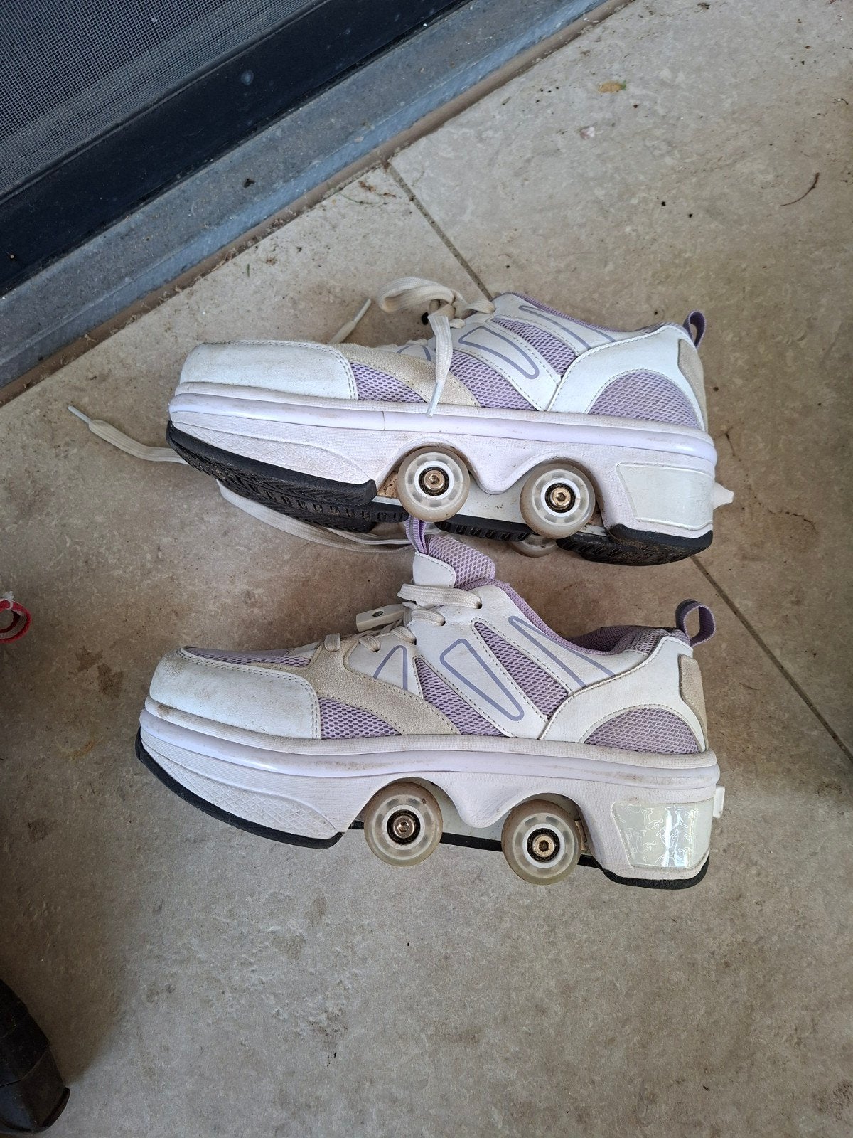Rolschaatsen schoenen maat 40, Ophalen