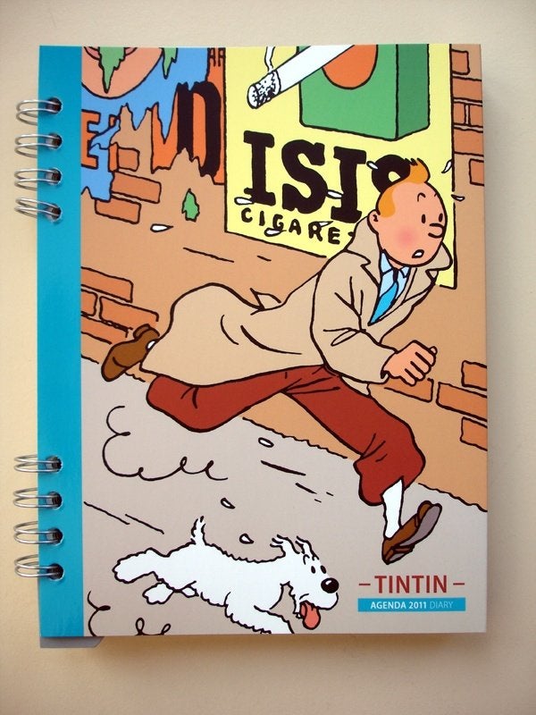 Tintin - Agenda 2011 - Thème sur la pub- Éditions Moulinsart, Envoi