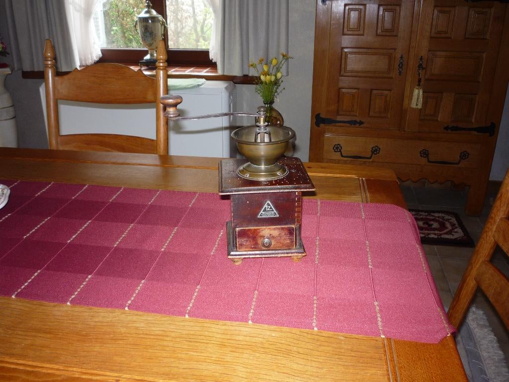 koffiemolen, Ophalen