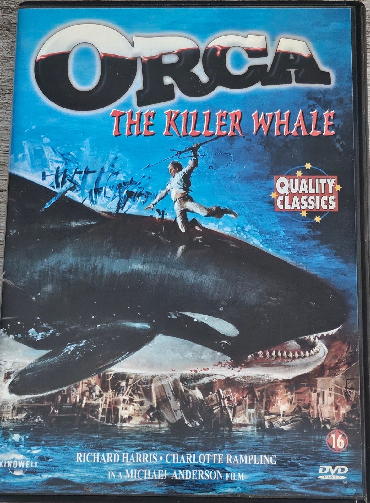 Orca, The Killer Whale (1977), Ophalen of Verzenden, Zo goed als nieuw, Engels, Nederlands