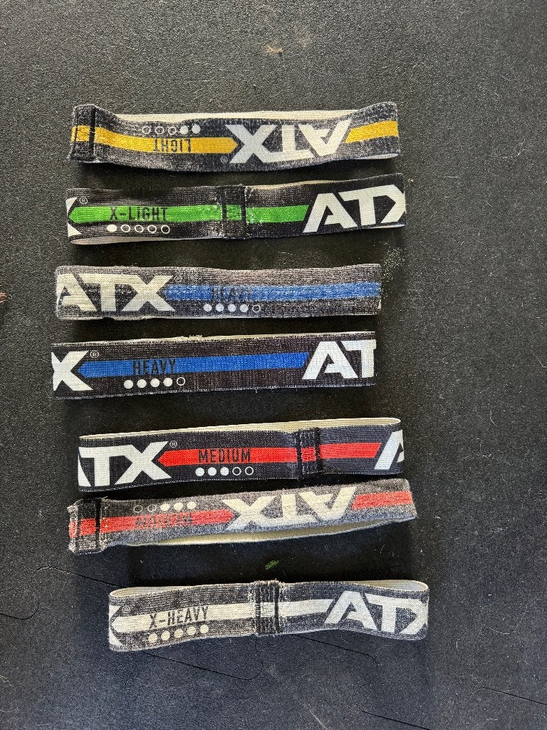 ATX Band set, Sports & Fitness, Équipement de fitness, Enlèvement, Utilisé, Bande de résistance