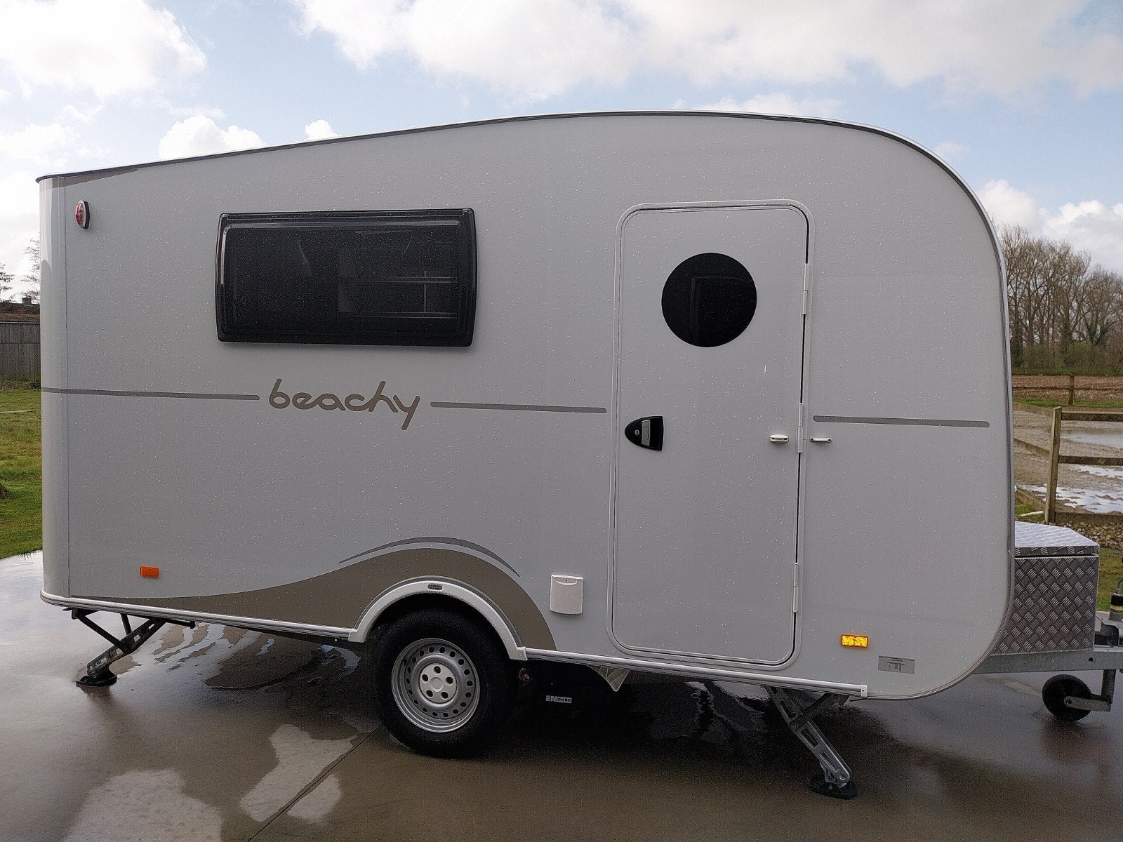 Hobby Beachy 420, Top uitrustingen, Caravans en Kamperen, Hobby, Bedrijf, Treinzit, Luifel