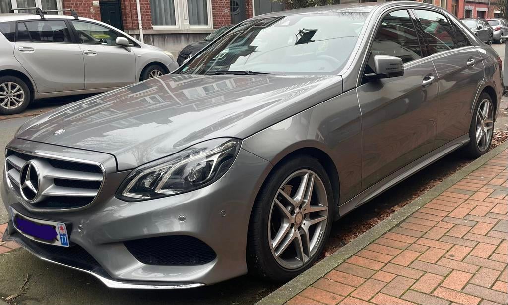 Mercedes classe E w212 4-Matic 2014, Autos, Argent ou Gris, Achat, Climatisation automatique, Entretenue par le concessionnaire