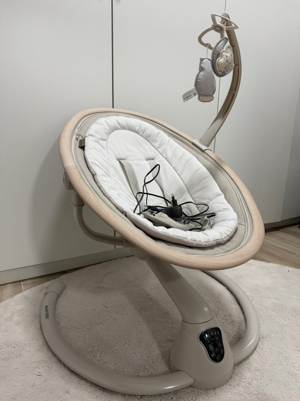 Balancette electrique maxi cosy, Enfants & Bébés, Autres marques, Comme neuf, Enlèvement, Avec ceinture(s)