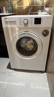 Washing Machine with Dryer as give away, Elektronische apparatuur, Ophalen, 6 tot 8 kg, Wolwasprogramma, Voorlader