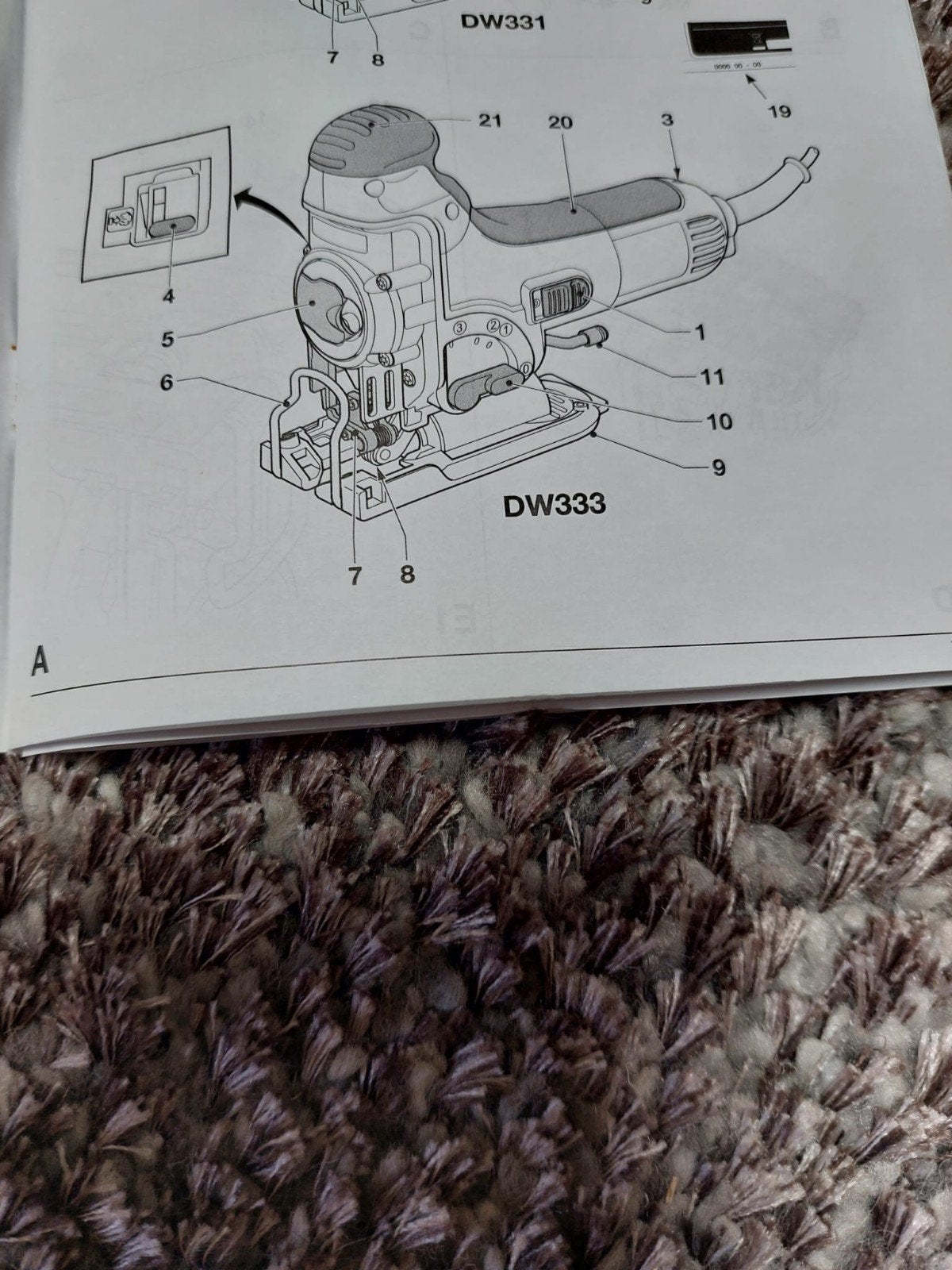 dewalt dw 333 k, Ophalen of Verzenden