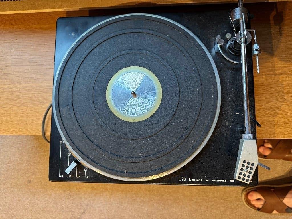 Lenco L76 Platenspeler Inbouwchassis (Swiss Made), Audio, Tv en Foto, Platenspelers, Ophalen, Gebruikt, Platenspeler, Overige merken