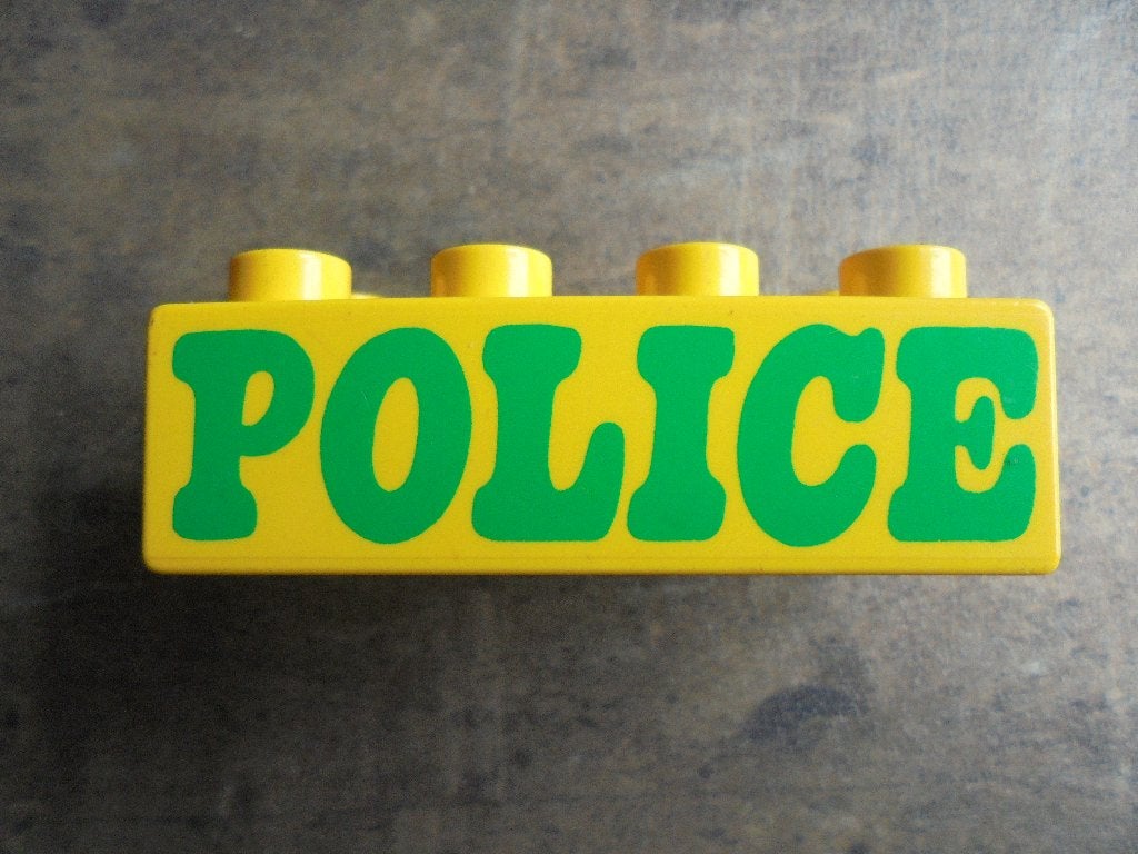Lego Duplo Brick 2x4 (zie foto's), Kinderen en Baby's, Ophalen of Verzenden, Gebruikt, Losse stenen, Duplo