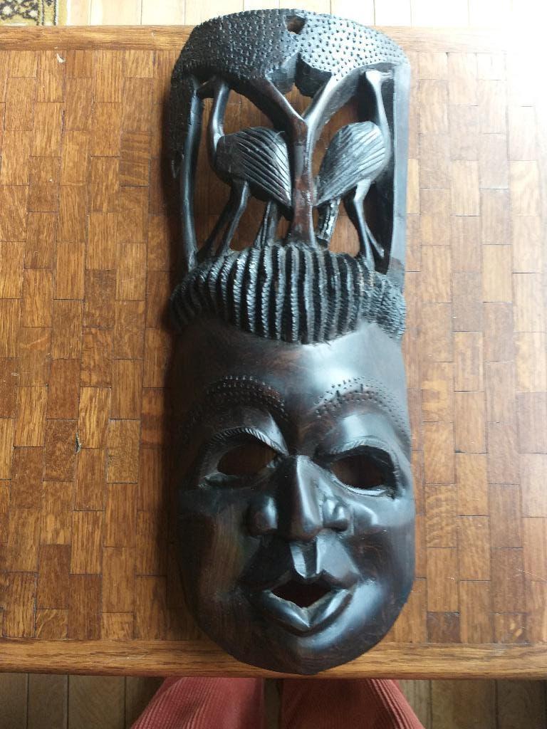 afrikaans masker, Ophalen