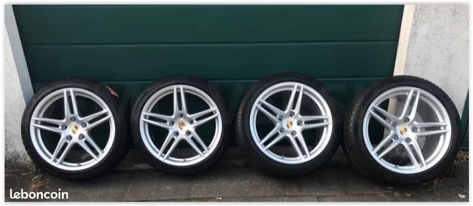 4 velgen, Porsche origineel, 911, 991.2 carrera 4, 2016-2020, Gebruikt, Velg(en), Winterbanden, Personenwagen