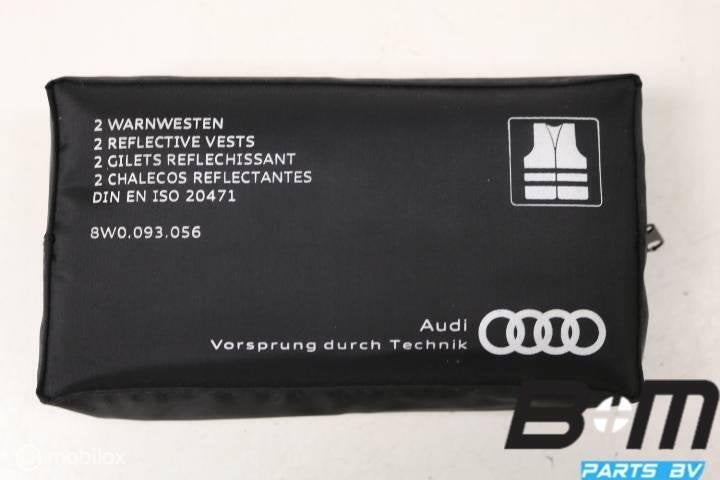 Tasje met 2 veiligheidsvesten Audi A4 8W, Gebruikt