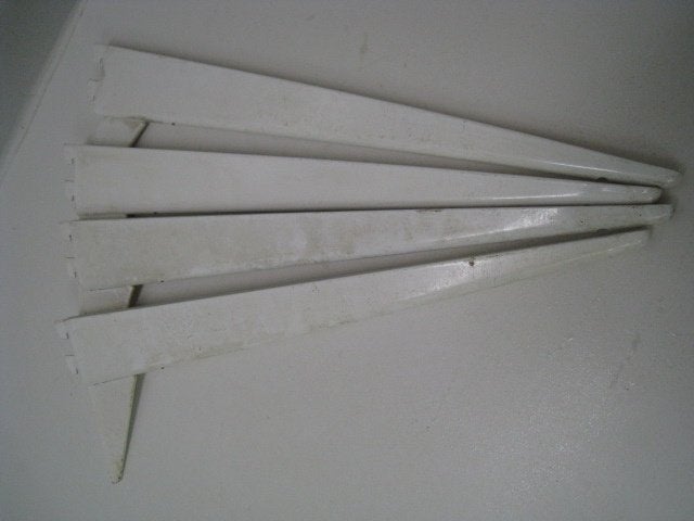 Haken Sovella 40cm voor schappen, 4 stuks, Ophalen