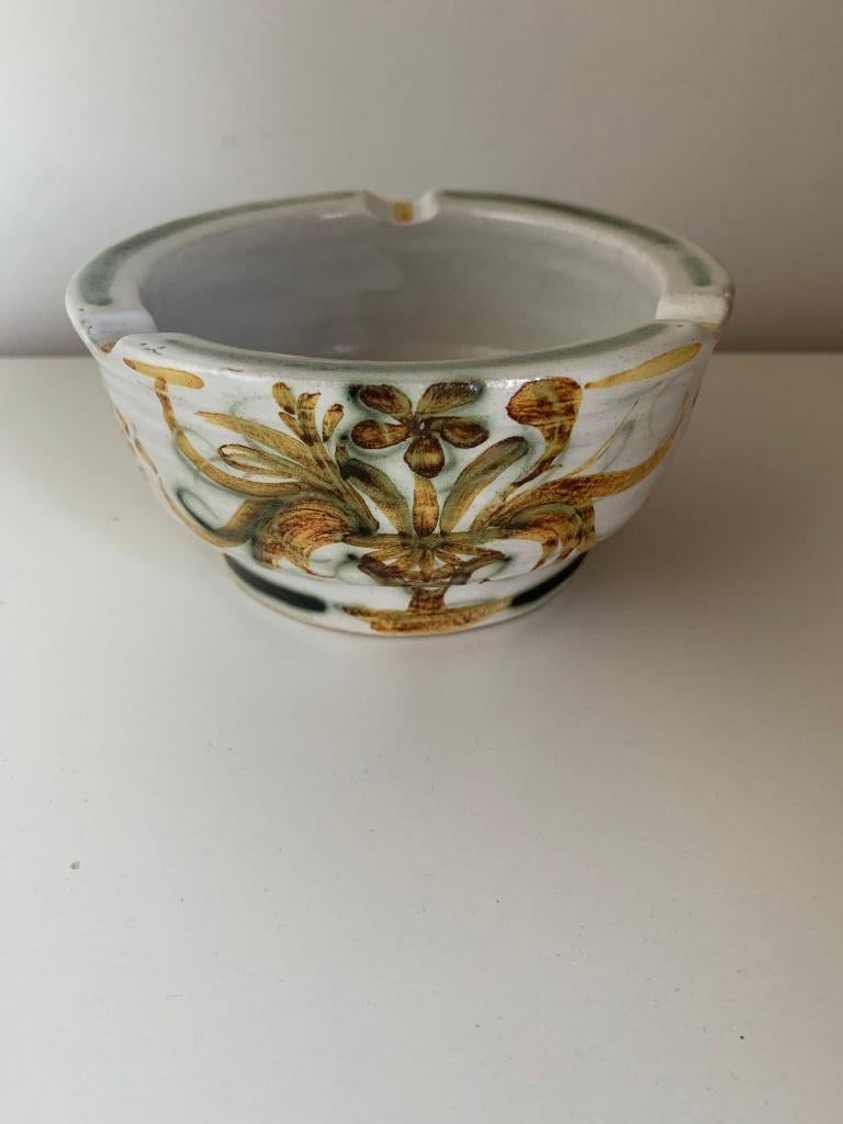 vintage asbakken in edelsteen en Quimper, Antiquités & Art, Antiquités | Céramique & Poterie, Enlèvement ou Envoi