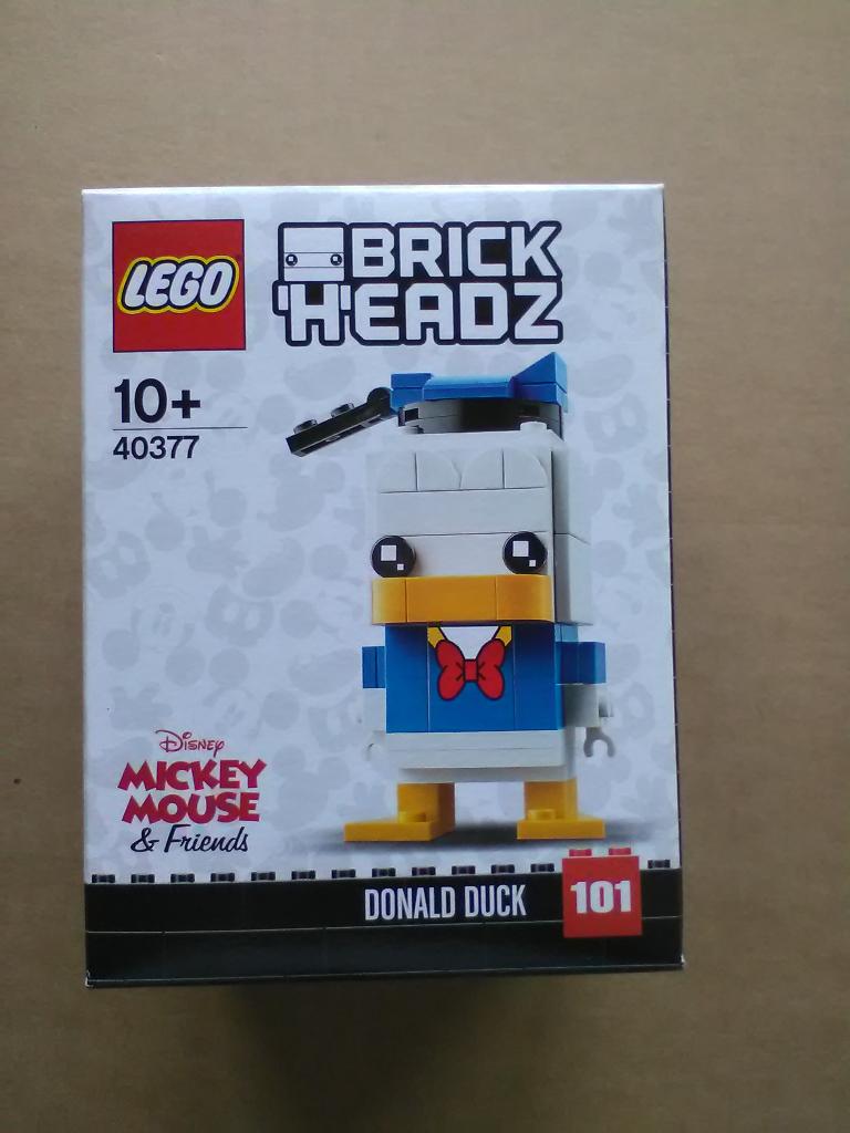 Lego 40377 – BrickHeadz – Donal Duck – NIEUW, BrickHeadz, Lego, Nieuw, Ophalen of Verzenden