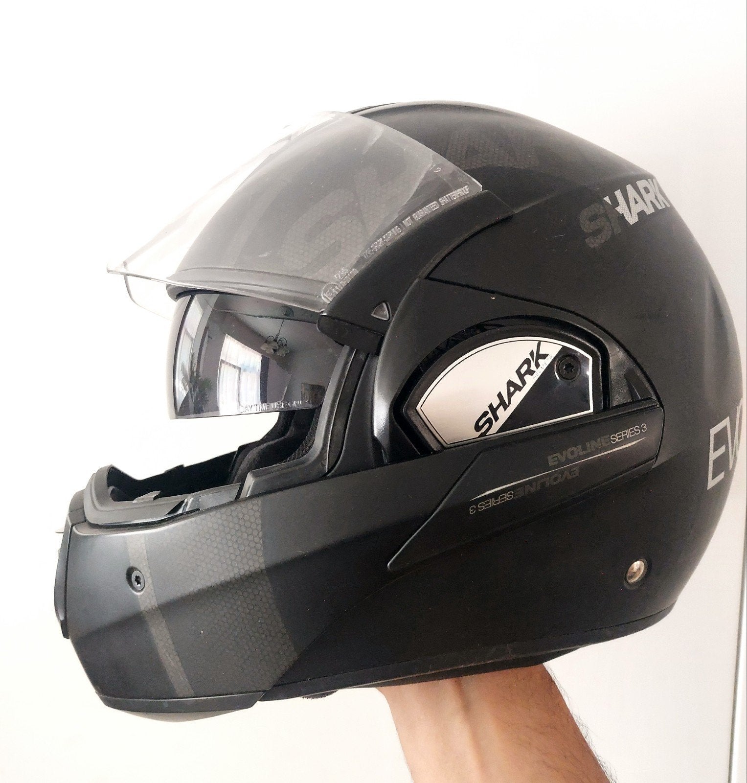 Shark Modulable Taille L Evoline Series 3, Motos, Enlèvement ou Envoi, L, Casque jet, Shark