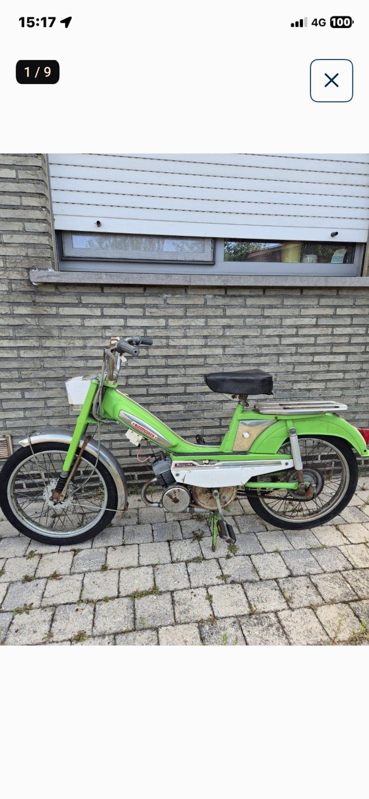 Retro Mobylette av 50 van 1976, Ophalen, Klasse B (45 km/u), Overige merken