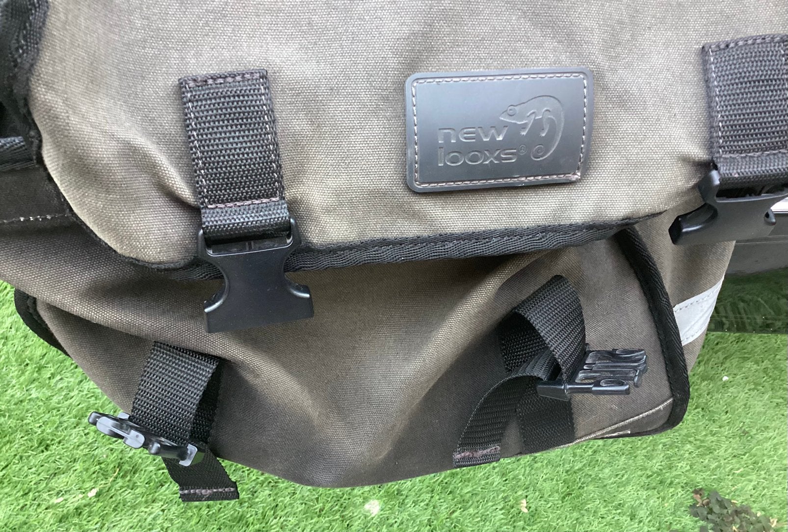 NEW LOOXS DUBBELE FIETSTAS ,ZÉÉR DEGELIJK! In goede staat!, Fietsen en Brommers, Ophalen of Verzenden, Zo goed als nieuw