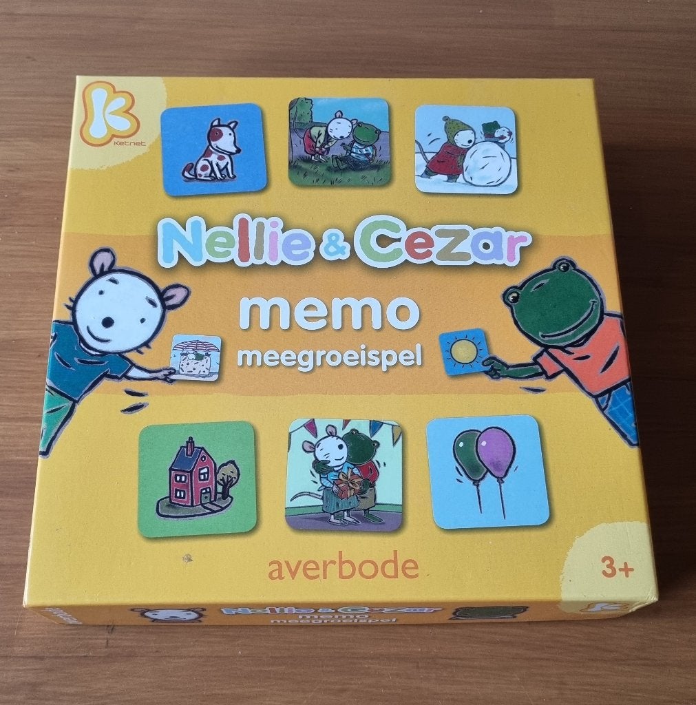 Nellie en Cezar memo meegroeispel, Ophalen of Verzenden, Gebruikt, Ontdekken