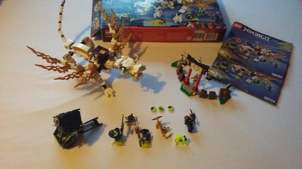 lego 70734, Lego, Ophalen of Verzenden, Zo goed als nieuw, Compleet
