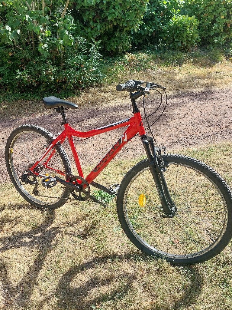 VTT Nogan Gravel GO comme NEUF, Ophalen, 20 inch of meer, Zijwieltjes, Velgrem
