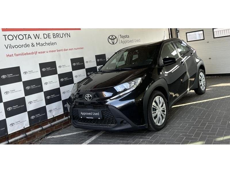 Toyota Aygo play, Auto's, Toyota, 72 pk, Zwart, Bedrijf, Handgeschakeld