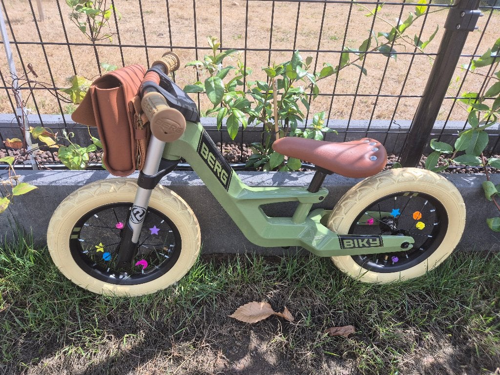 BERG Biky Retro Green Loopfiets, Fietsen en Brommers, Fietsen | Kinderfietsjes, Terugtraprem, Ophalen, BERG, Minder dan 16 inch