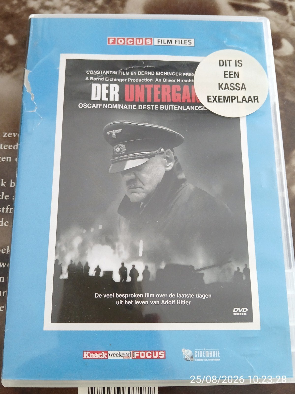 DER UNTERGANG, Ophalen of Verzenden, 1940 tot 1960, Oorlog, Nederlands