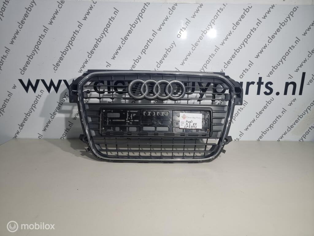 Grill origineel Audi A1 8X geen Facelift ('10-'18) 8X0853651, Audi, Enlèvement ou Envoi, Audi, Utilisé