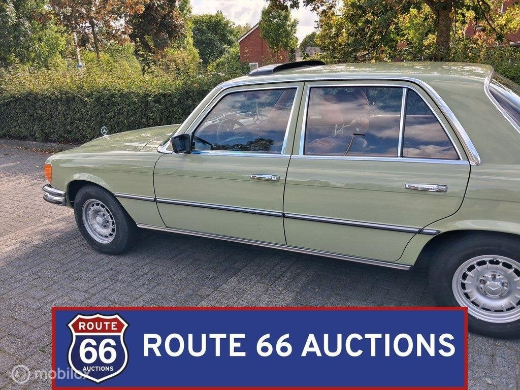 Mercedes-Benz 280 S | 1978 | Route 66 Auctions, Autos, Achat, Entreprise, Boîte manuelle, Autre carrosserie