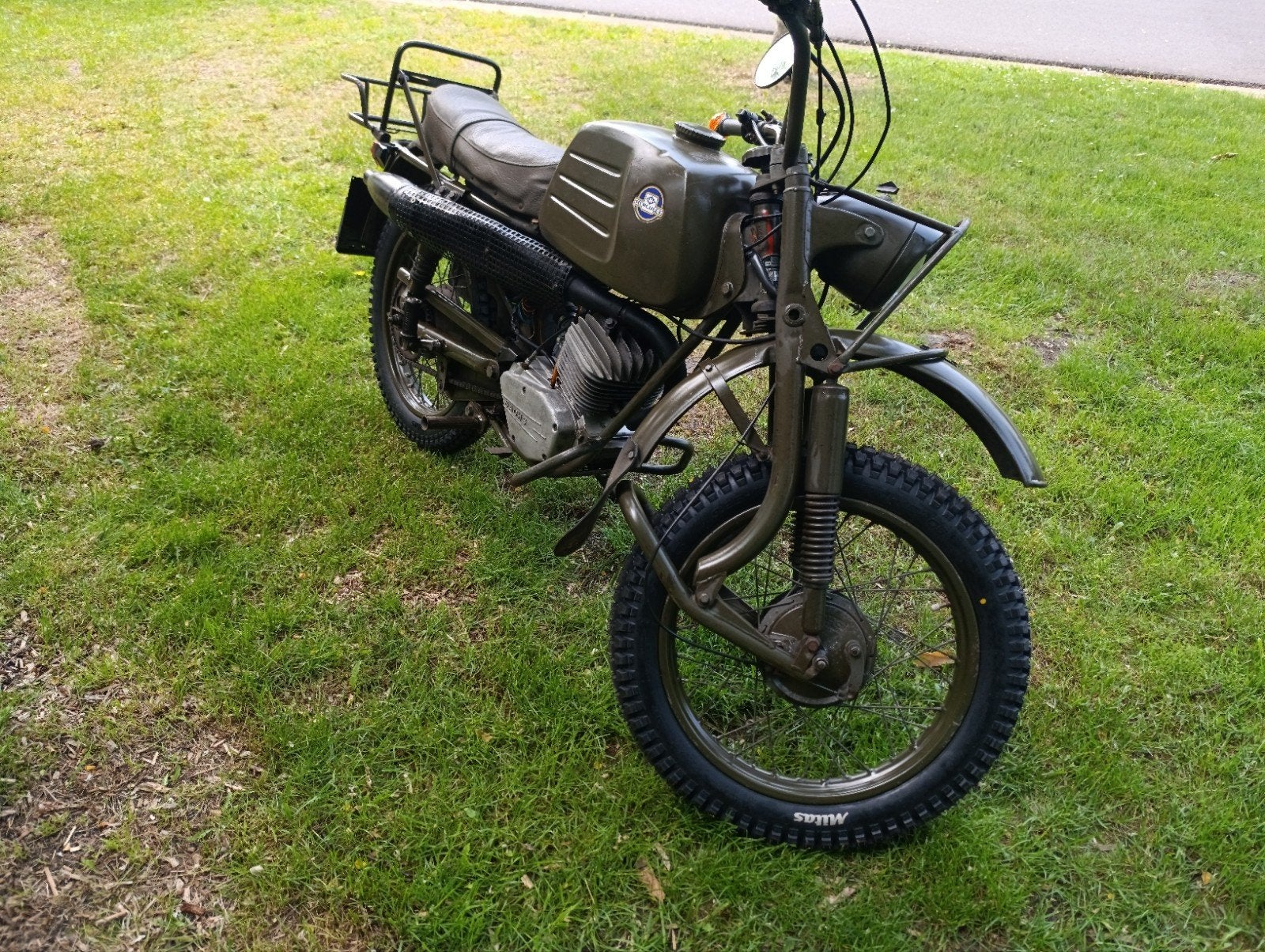 Moto militaire Hercules K125BW, Motos, Occasion, Permis Moto A1 minimum, Enduro, 1 cylindre