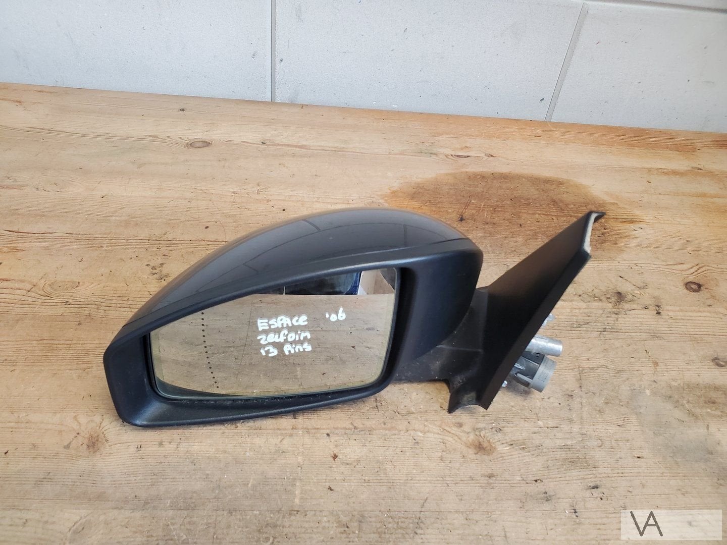 Renault Espace 2002-2014 spiegel links ZELFDIMMEND 13 draden, Auto-onderdelen, Gebruikt, -, Renault, -