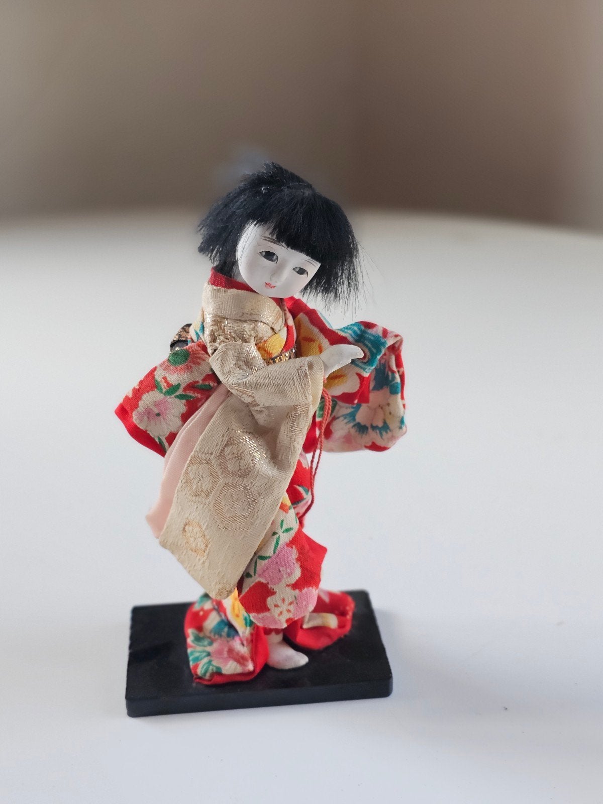 2 Japanse poppen, Ophalen of Verzenden, Gebruikt, Overige typen