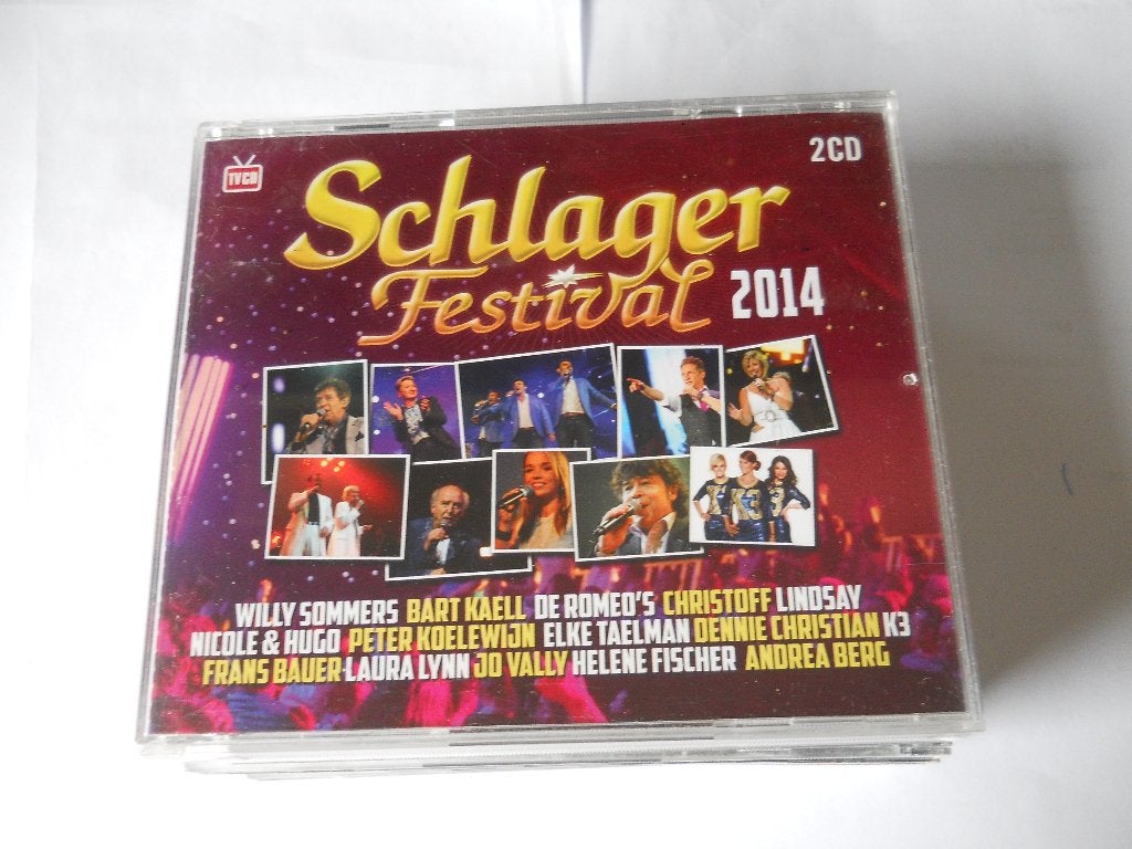 COFFRET DE 2 CD - SCHLAGER FESTIVAL 2014, CD & DVD, En néerlandais, Enlèvement ou Envoi, Comme neuf, Coffret